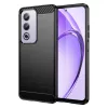Techsuit - Carbon szilikon tok - Oppo A80 5G - Fekete