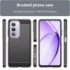Techsuit - Carbon szilikon tok - Oppo A80 5G - Fekete