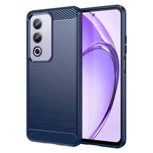 Techsuit - Carbon szilikon tok - Oppo A80 5G - Kék