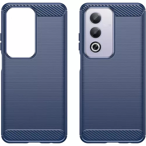 Techsuit - Carbon szilikon tok - Oppo A80 5G - Kék