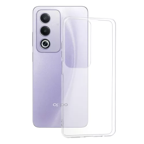 Techsuit - Clear Silicone [Big Lens Hole] - Oppo A80 5G - Átlátszó tok