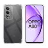 Techsuit - Shockproof Átlátszó Ütésálló Szilikon tok - Oppo A80 5G - Átlátszó