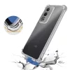 Techsuit - Shockproof Átlátszó Ütésálló Szilikon tok - Oppo A80 5G - Átlátszó