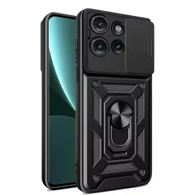   Techsuit - CamShield ütésálló tok - Motorola Edge 50 - Fekete