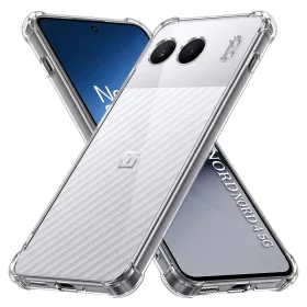   Techsuit - Shockproof Átlátszó Ütésálló Szilikon tok - OnePlus Nord 4 - Átlátszó