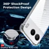 Techsuit - Shockproof Átlátszó Ütésálló Szilikon tok - OnePlus Nord 4 - Átlátszó