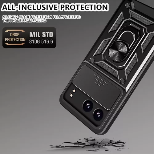 Techsuit - CamShield ütésálló tok - OnePlus Nord 4 - Fekete