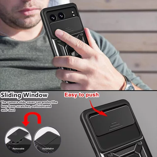 Techsuit - CamShield ütésálló tok - OnePlus Nord 4 - Fekete