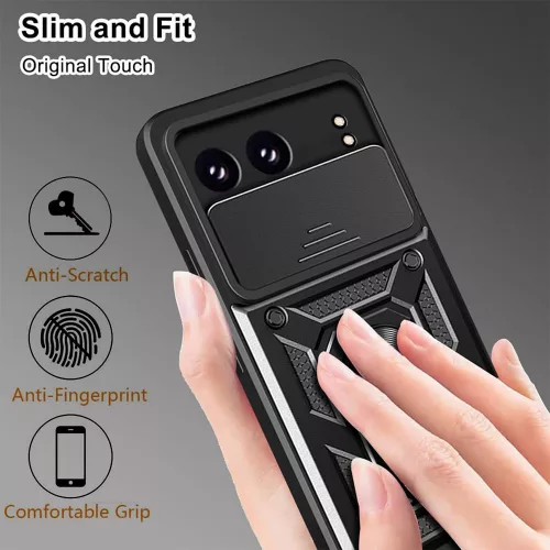 Techsuit - CamShield ütésálló tok - OnePlus Nord 4 - Fekete