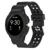 Techsuit - Watchband (W065) - Google Pixel Watch / Watch 2 / Watch 3 / Watch 4 41mm - Black