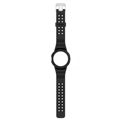 Techsuit - Watchband (W065) - Google Pixel Watch / Watch 2 / Watch 3 / Watch 4 41mm - Black