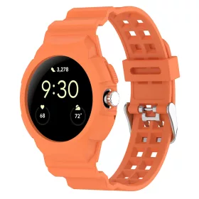   Techsuit - Watchband (W065) - Google Pixel Watch / Watch 2 / Watch 3 / Watch 4 41mm - Orange