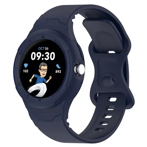 Techsuit - Watchband (W066) - Google Pixel Watch / Watch 2 / Watch 3 / Watch 4 41mm - Navy Blue