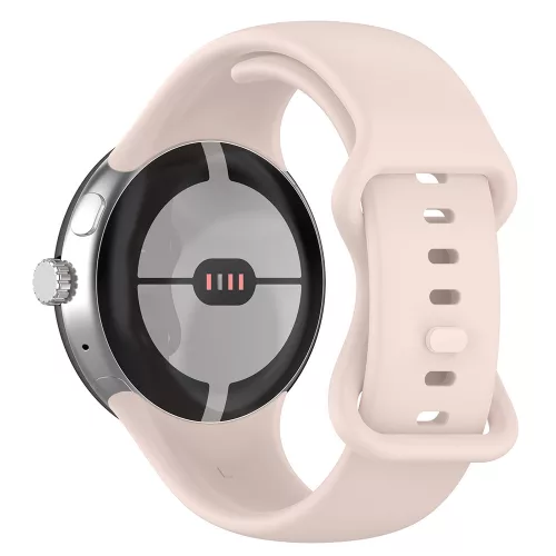 Techsuit - Watchband (W031) - Google Pixel Watch / Watch 2 / Watch 3 / Watch 4 41mm - Light Pink