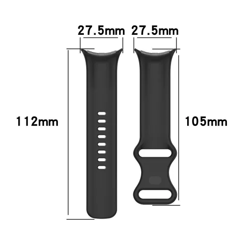 Techsuit - Watchband (W031) - Google Pixel Watch / Watch 2 / Watch 3 / Watch 4 41mm - Light Pink
