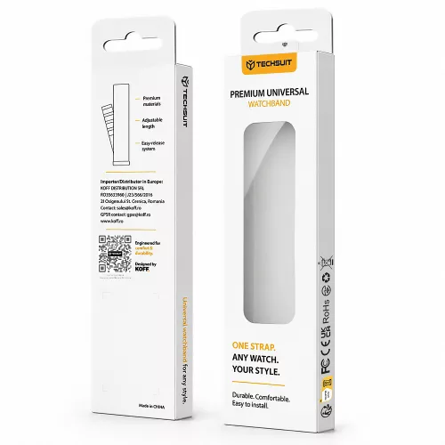 Techsuit - Watchband (W031) - Google Pixel Watch / Watch 2 / Watch 3 / Watch 4 41mm - Light Pink