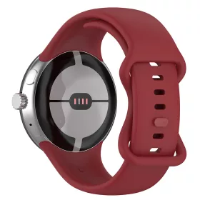   Techsuit - Watchband (W031) - Google Pixel Watch 3 45mm - Bordeaux
