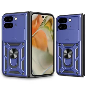   Techsuit - CamShield ütésálló tok - Google Pixel 9 Pro Fold - Kék
