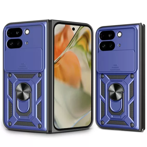 Techsuit - CamShield ütésálló tok - Google Pixel 9 Pro Fold - Kék