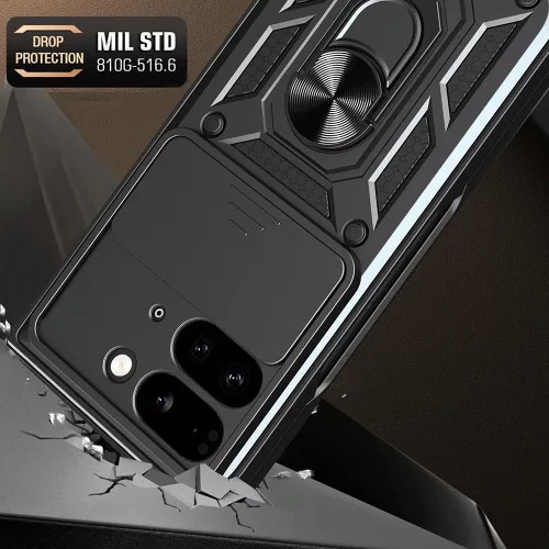 Techsuit - CamShield ütésálló tok - Google Pixel 9 Pro Fold - Kék