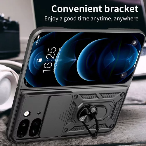 Techsuit - CamShield ütésálló tok - Google Pixel 9 Pro Fold - Kék