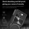 Techsuit - CamGuard Pro ütésálló tok - Google Pixel 9 Pro Fold - Piros
