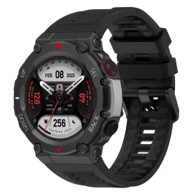   Techsuit - Watchband (W067) - Amazfit T-Rex 2 / 2 Ocean Blue - Black