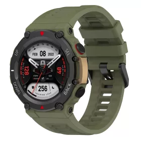   Techsuit - Watchband (W067) - Amazfit T-Rex 2 / 2 Ocean Blue - Dark Green