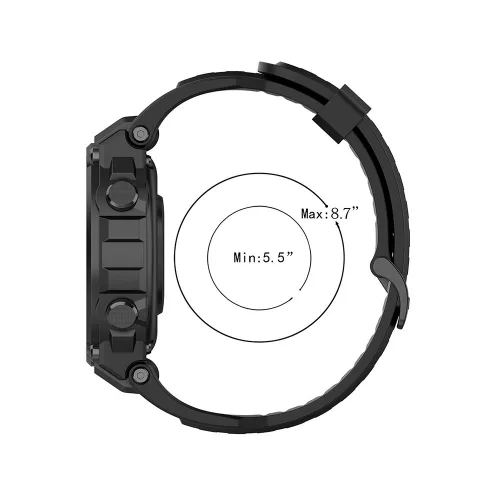 Techsuit - Watchband (W067) - Amazfit T-Rex / T-Rex Pro - Navy Blue