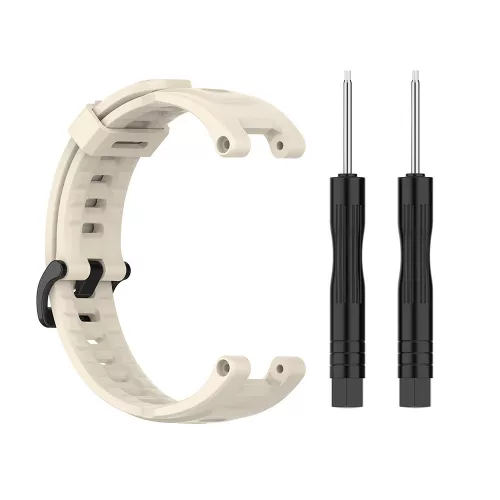 Techsuit - Watchband (W067) - Amazfit T-Rex / T-Rex Pro - Creamy White