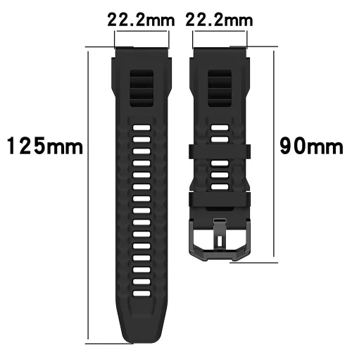 Techsuit - Watchband (W067) - Amazfit T-Rex Ultra - Gray