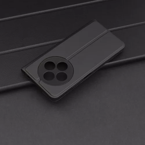Techsuit - Magskin Book kinyitható tok - Xiaomi Redmi 14C / Poco C75 - Fekete