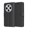 Techsuit - Leather Folio kinyitható tok - Xiaomi Redmi 14C / Poco C75 - Fekete