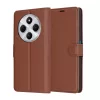 Techsuit - Leather Folio kinyitható tok - Xiaomi Redmi 14C / Poco C75 - Barna