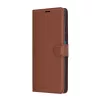 Techsuit - Leather Folio kinyitható tok - Xiaomi Redmi 14C / Poco C75 - Barna