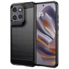 Techsuit - Carbon szilikon tok - Motorola Edge 50 Neo / Edge 60 Neo / Motorola ThinkPhone 25 - Fekete