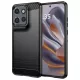 Techsuit - Carbon szilikon tok - Motorola Edge 50 Neo / Edge 60 Neo / Motorola ThinkPhone 25 - Fekete