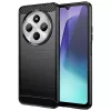 Techsuit - Carbon szilikon tok - Xiaomi Redmi 14C / Poco C75 - Fekete