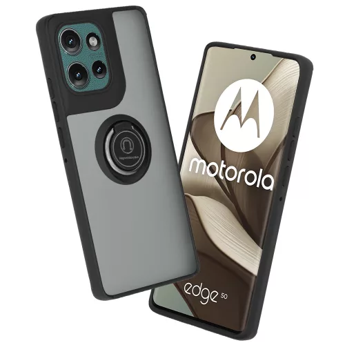 Techsuit - Glinth - Motorola Edge 50 - Fekete
