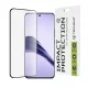 Techsuit - 111D Full Cover / Full Glue üvegfólia / 3D kerekített szélű kijelzőhöz - Realme 13 Pro / 13 Pro+ - Fekete széllel