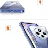 Techsuit - Shockproof Átlátszó Ütésálló Szilikon tok - Xiaomi Redmi 14C / Poco C75 - Átlátszó
