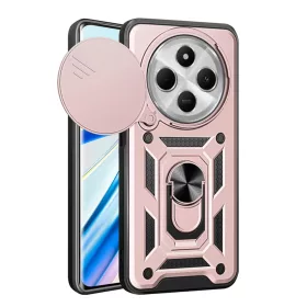   Techsuit - CamShield ütésálló tok - Xiaomi Redmi 14C / Poco C75 - Rosegold