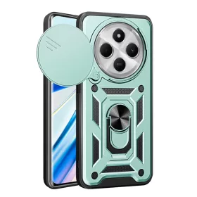   Techsuit - CamShield ütésálló tok - Xiaomi Redmi 14C / Poco C75 - Zöld