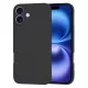 Techsuit - SoftFlex szilikon tok - iPhone 16 - Fekete
