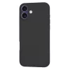 Techsuit - SoftFlex szilikon tok - iPhone 16 - Fekete