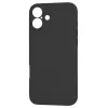 Techsuit - SoftFlex szilikon tok - iPhone 16 - Fekete