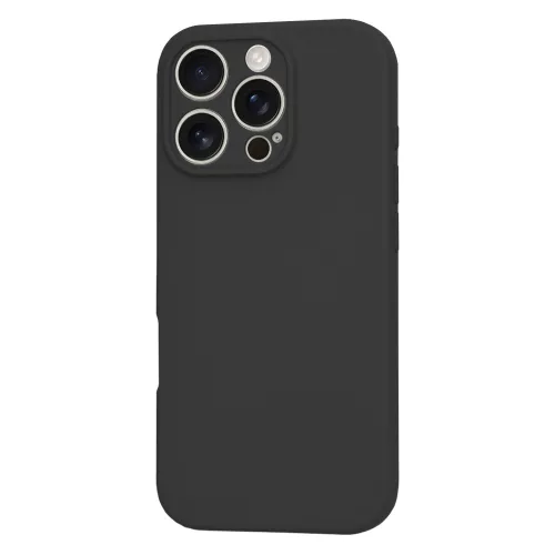 Techsuit - SoftFlex szilikon tok - iPhone 16 Pro - Fekete