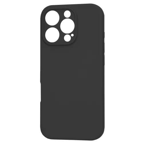 Techsuit - SoftFlex szilikon tok - iPhone 16 Pro - Fekete