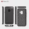 Techsuit - Carbon szilikon tok - Samsung Galaxy S9 - Fekete