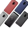 Techsuit - Carbon szilikon tok - Samsung Galaxy S9 - Fekete
